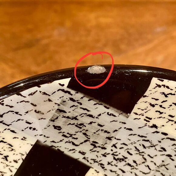 Vtg Noble Plateware 6โ Soup Bowl and Saucer - Picture 6 of 7